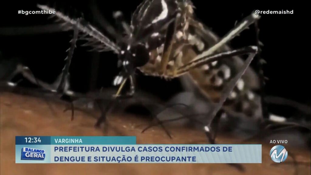 DENGUE: VARGINHA DIVULGA CASOS CONFIRMADOS DA DOENÇA E SITUAÇÃO É PREOCUPANTE