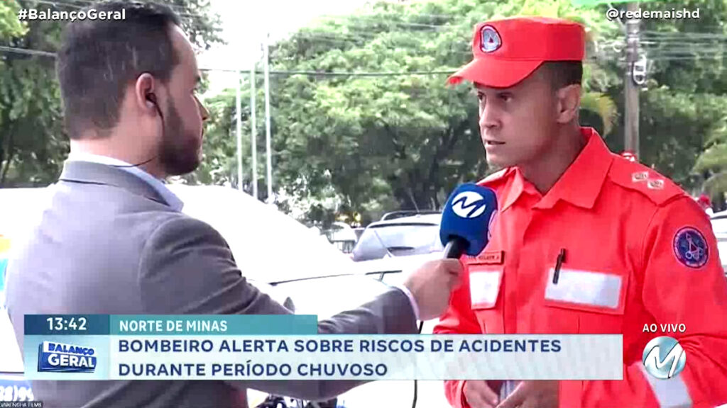 BOMBEIRO ALERTA SOBRE RISCOS DE ACIDENTES DURANTE PERÍODO CHUVOSO