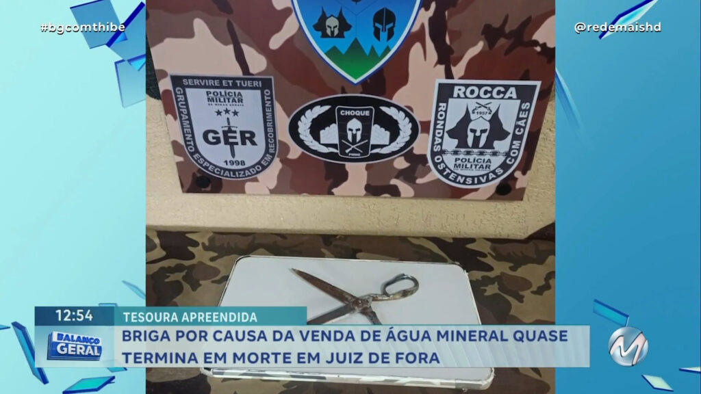 BRIGA POR CAUSA DA VENDA DE ÁGUA MINERAL QUASE TERMINA EM MORTE EM JUIZ DE FORA