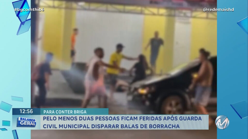 BRIGA GENERALIZADA TERMINA APÓS DISPAROS DE BALA DE BORRACHA FEITOS PELA GUARDA CIVIL MUNICIPAL