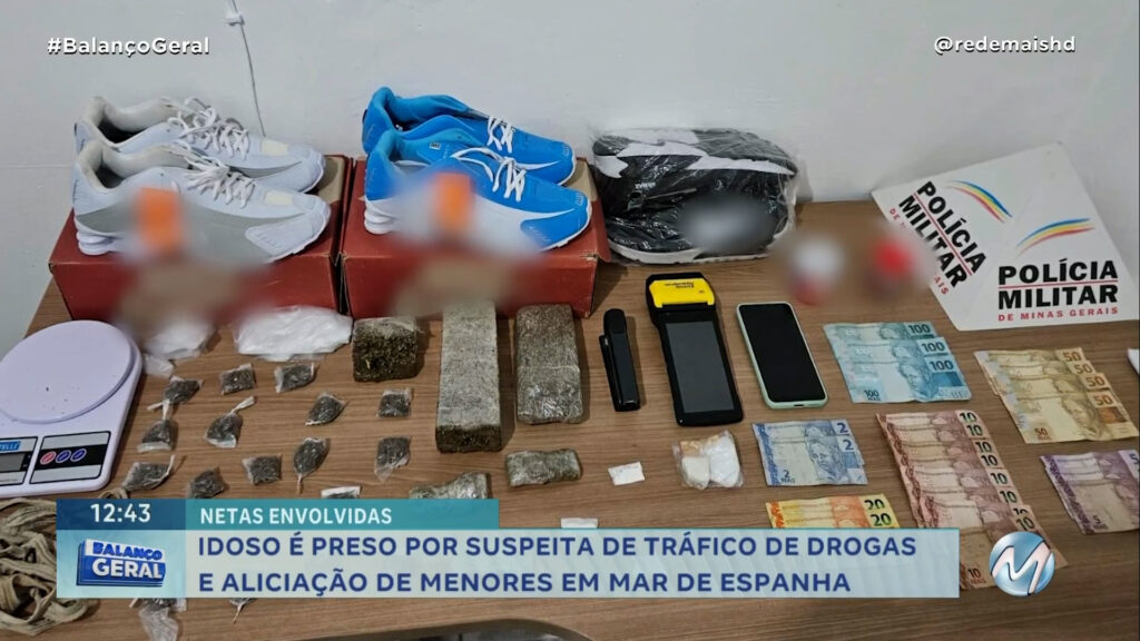 IDOSO É PRESO POR SUSPEITA DE TRÁFICO DE DROGAS E ALICIAÇÃO DE MENORES EM MAR DE ESPANHA