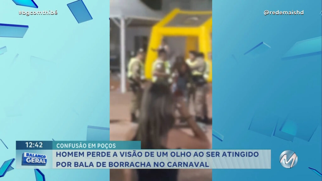 PM APURA CONDUTA DE POLICIAIS E FOLIÕES EM CONFUSÃO NO CARNAVAL EM POÇOS DE CALDAS