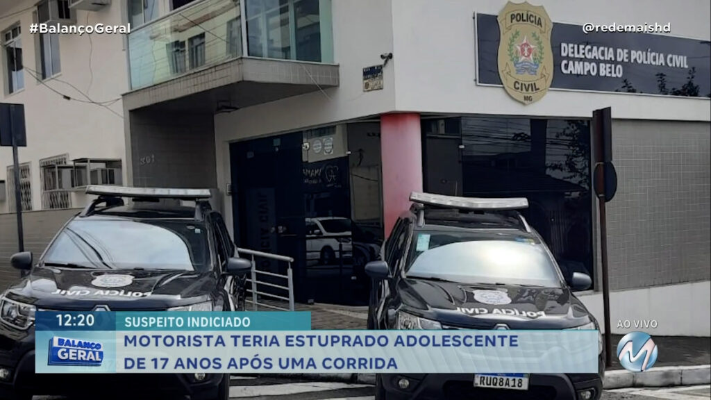 MOTORISTA POR APLICATIVO É INDICIADO POR ESTUPRO QUALIFICADO EM AGUANIL