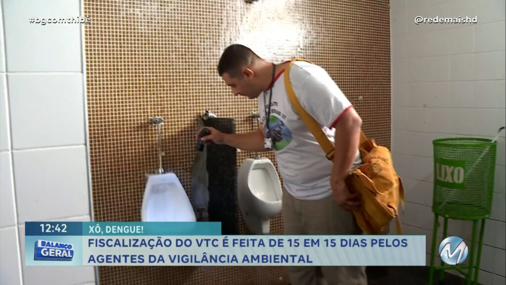 DENGUE: EQUIPE DA REDE MAIS ACOMPANHA TRABALHO DE AGENTE DE ENDEMIAS DENTRO DO CLUBE VTC EM VARGINHA