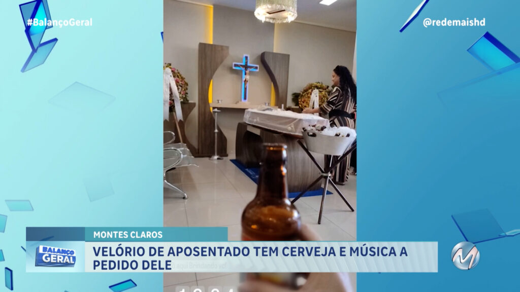 EM MONTES CLAROS: VELÓRIO COM CERVEJA E SHOW DE VIOLINO VIRALIZA NAS REDES SOCIAIS