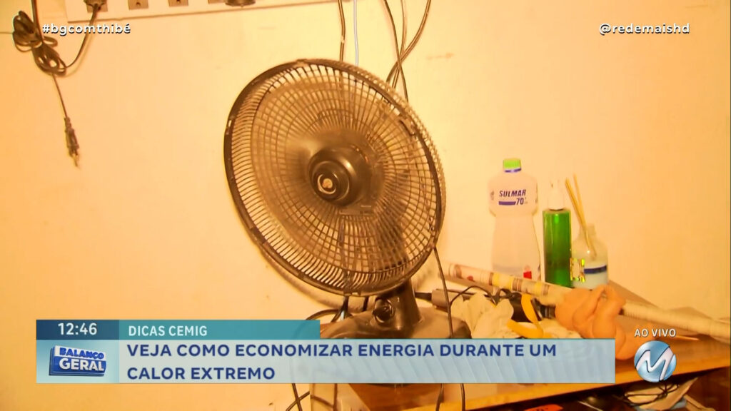 VEJA COMO ECONOMIZAR ENERGIA DURANTE UM CALOR EXTREMO