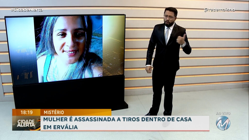 MISTÉRIO: MULHER É ASSASSINADA A TIROS DENTRO DE CASA EM ERVÁLIA