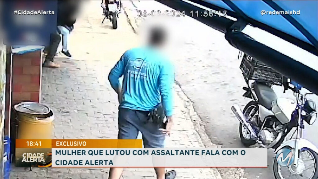 MULHER ESCAPA DE ASSALTO APÓS LUTAR COM SUSPEITO EM ALFENAS