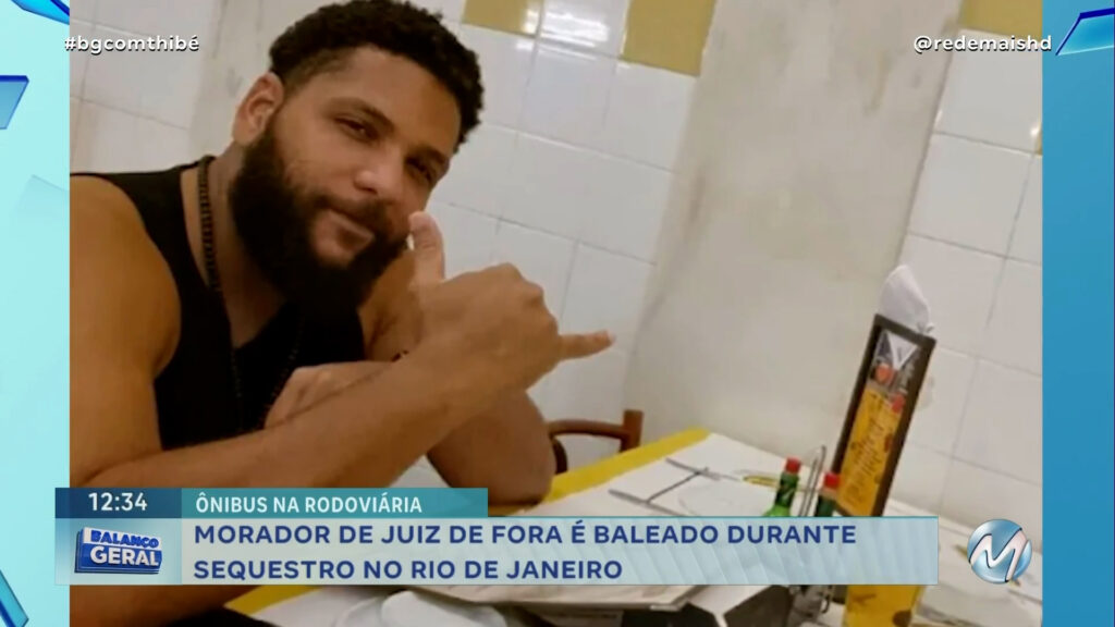 MORADOR DE JUIZ DE FORA É BALEADO DURANTE SEQUESTRO DE ÔNIBUS NO RIO DE JANEIRO