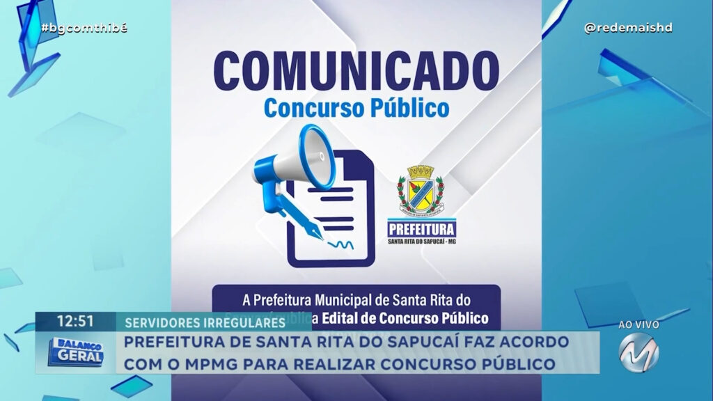 FIM DO NEPOTISMO: SERVIDORES CONTRATADOS DE FORMA IRREGULAR SERÃO DESLIGADOS DOS CARGOS EM SANTA RITA DO SAPUCAÍ