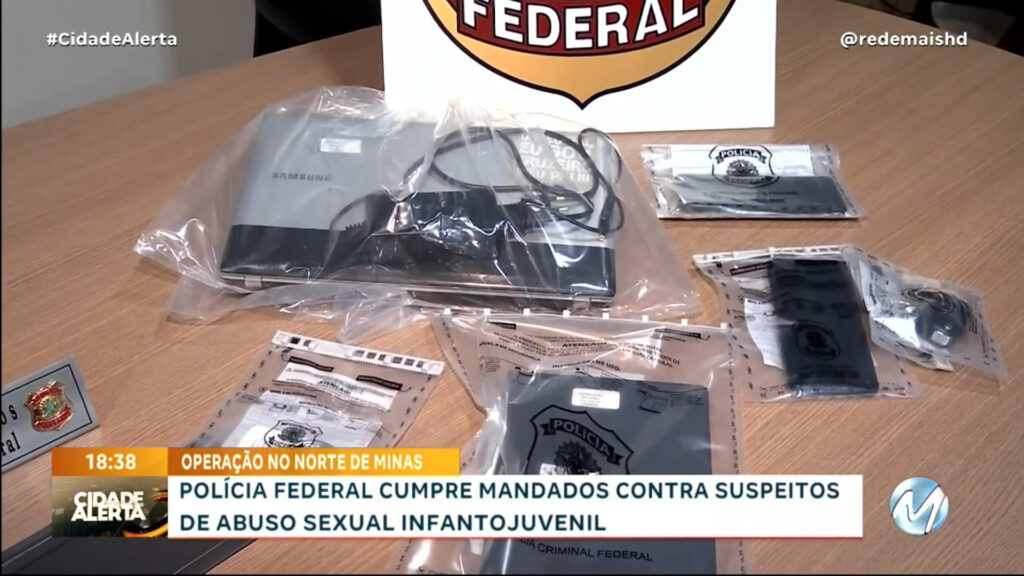 POLÍCIA FEDERAL CUMPRE MANDADOS CONTRA SUSPEITOS DE ABUSO SEXUAL INFANTOJUVENIL