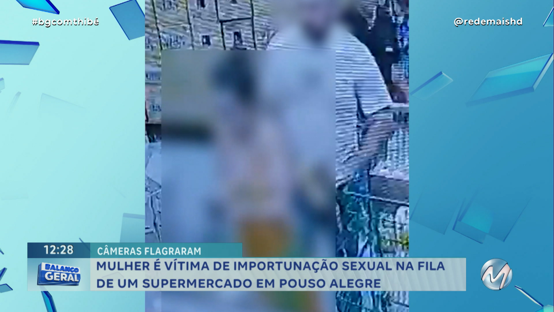 MULHER É VÍTIMA DE IMPORTUNAÇÃO SEXUAL NA FILA DE SUPERMERCADO | Rede Mais