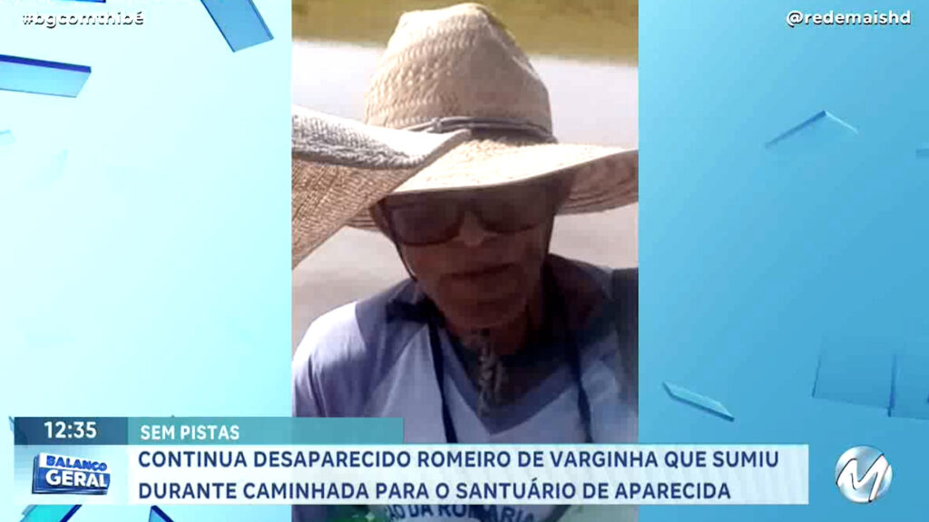 SEM PISTAS: FAMÍLIA DO ROMEIRO DESAPARECIDO ENCERRA AS BUSCAS PELO IDOSO