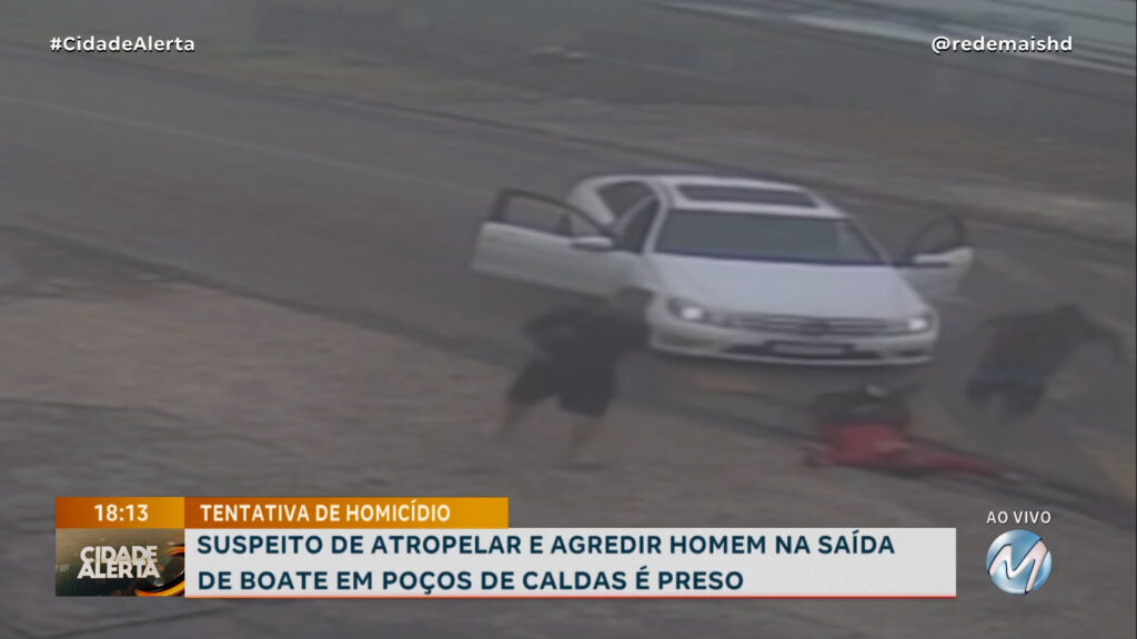 SUSPEITO DE ATROPELAR E AGREDIR HOMEM NA SAÍDA DE BOATE EM POÇOS DE CALDAS É PRESO