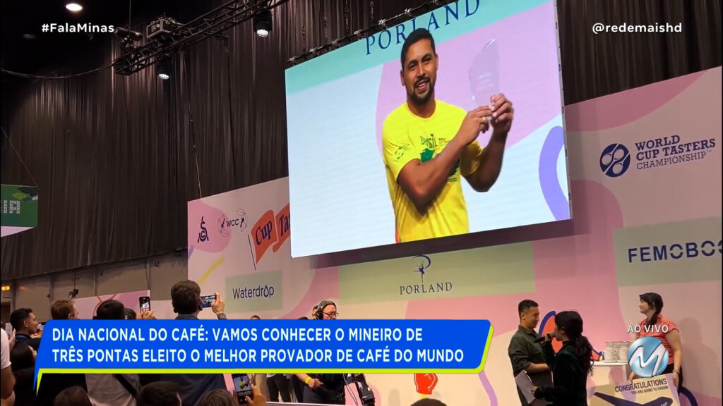 DIA NACIONAL DO CAFÉ: VAMOS CONHECER O MINEIRO ELEITO O MELHOR PROVADOR DE CAFÉ DO MUNDO