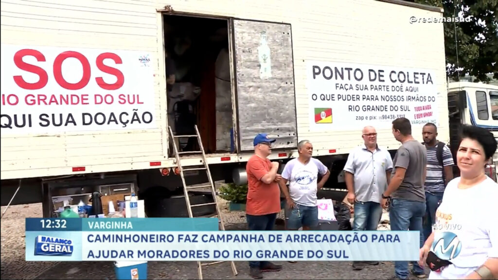 MINEIROS FAZEM CAMPANHA PARA AJUDAR MORADORES DO RIO GRANDE DO SUL
