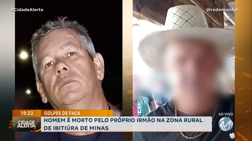 IRMÃO MATOU IRMÃO: POLÍCIA FALA SOBRE HOMICÍDIO EM IBITIÚRA DE MINAS