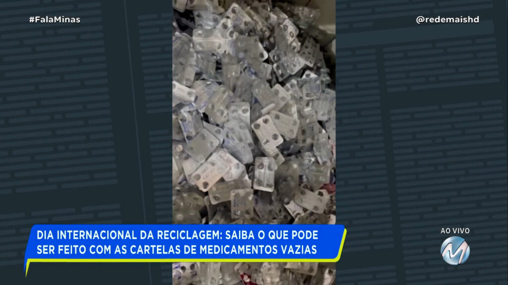 PROCESSO 100% SUSTENTÁVEL TRANSFORMA CARTELAS DE MEDICAMENTOS EM MATÉRIA-PRIMA RECICLÁVEL