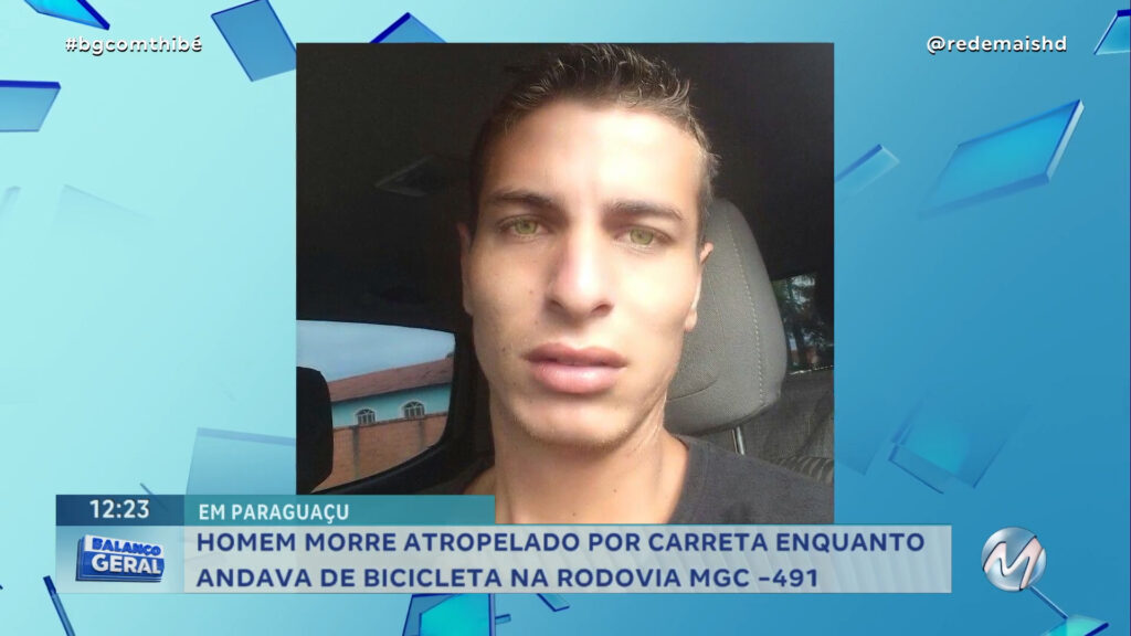 HOMEM MORRE AO SER ATINGIDO POR CARRETA