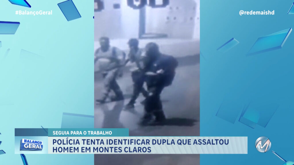 DOIS HOMENS SÃO SUSPEITOS DE ASSALTO EM MONTES CLAROS