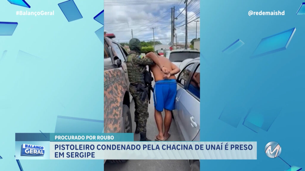 FOI PRESO: HOMEM CONDENADO POR CHACINA DE UNAÍ