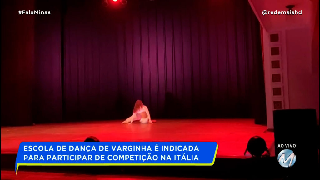 ESCOLA DE DANÇA DE VARGINHA É INDICADA PARA PARTICIPAR DE COMPETIÇÃO NA ITÁLIA