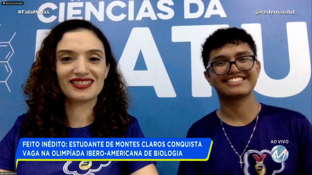 FEITO INÉDITO: ESTUDANTE DE MONTES CLAROS CONQUISTA VAGA NA OLIMPÍADA IBERO-AMERICANA DE BIOLOGIA