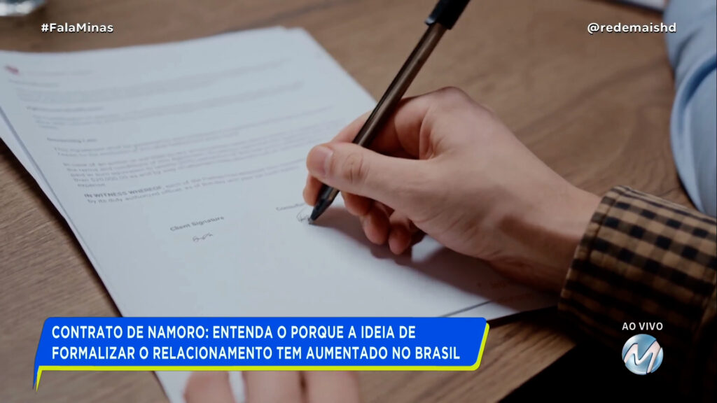 CONTRATO DE NAMORO: ENTENDA O PORQUÊ A IDEIA DE FORMALIZAR O RELACIONAMENTO TEM AUMENTADO NO BRASIL