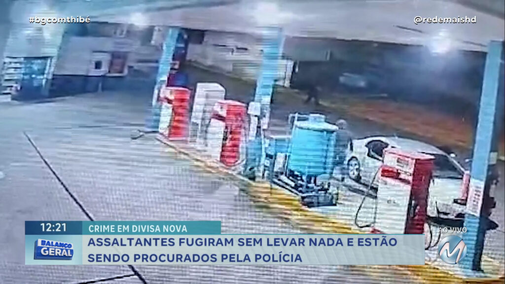 FRENTISTA É BALEADO EM TENTATIVA DE ASSALTO EM DIVISA NOVA