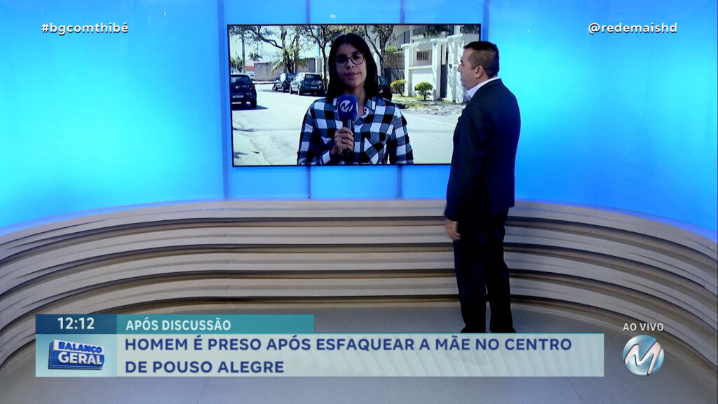 HOMEM É PRESO AO ESFAQUEAR A MÃE