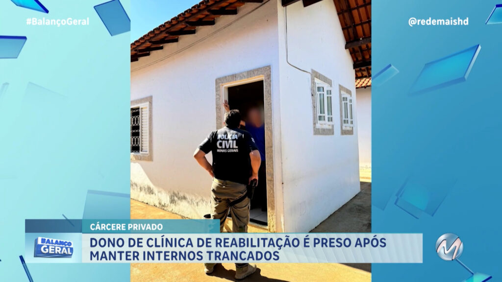 HOMEM É PRESO POR CÁRCERE PRIVADO