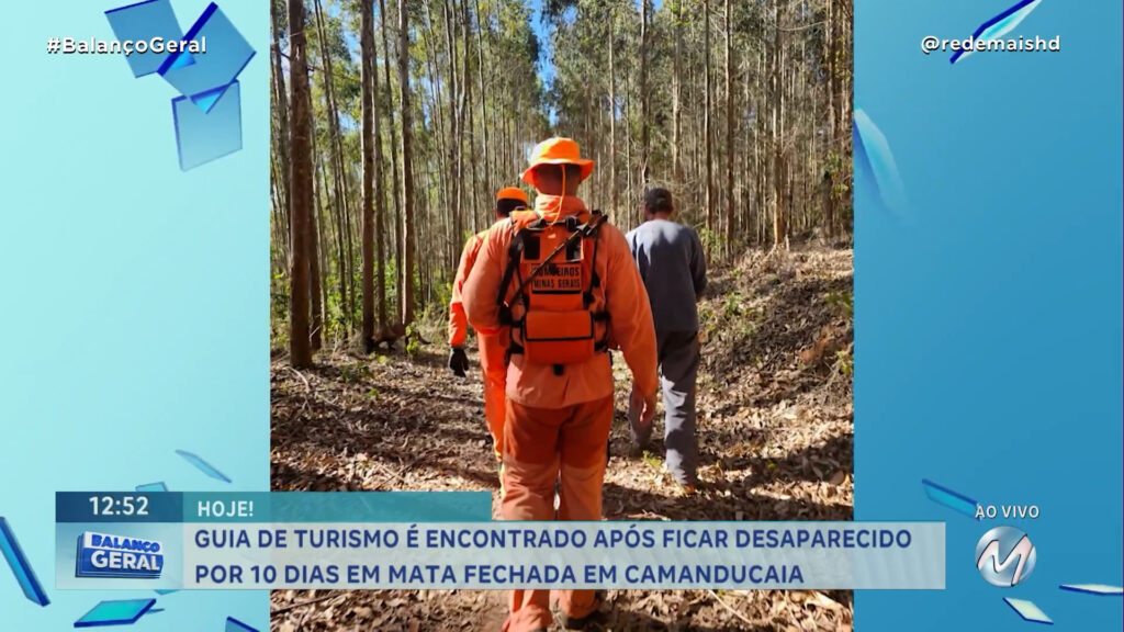 GUIA DE TURISMO É ENCONTRADO APÓS 10 DIAS DESAPARECIDO EM CAMANDUCAIA