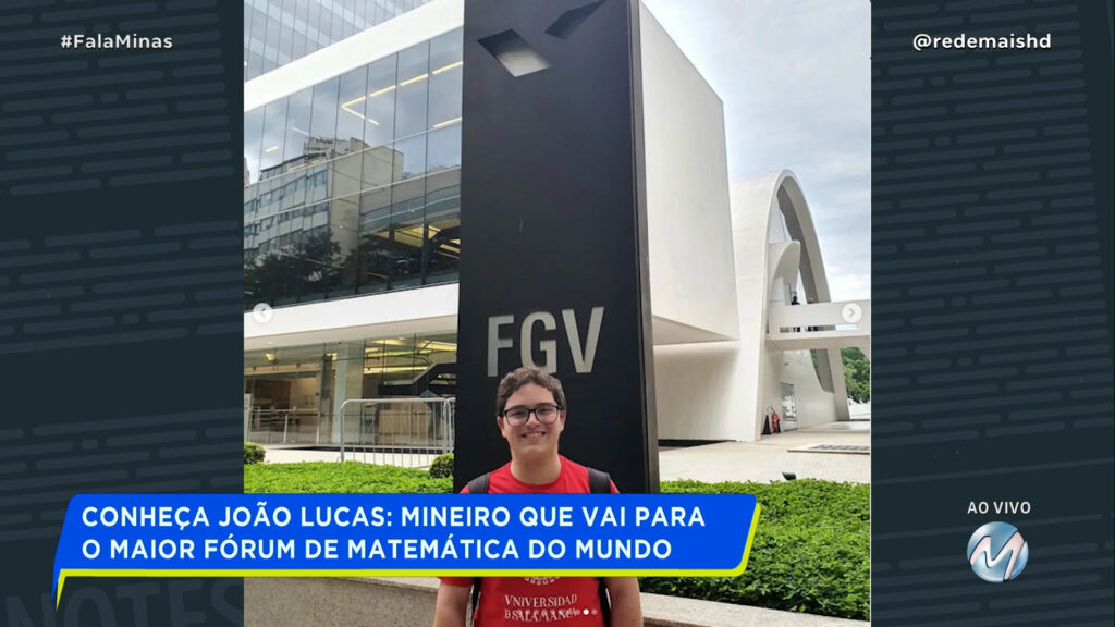 DA ZONA DA MATA: MINEIRO É SELECIONADO PARA PARTICIPAR DO MAIOR FÓRUM DE MATEMÁTICA DO MUNDO