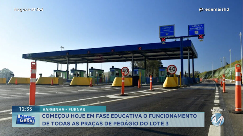 COBRANÇA NAS PRAÇAS DE PEDÁGIO COMEÇA DIA 26 DE JULHO