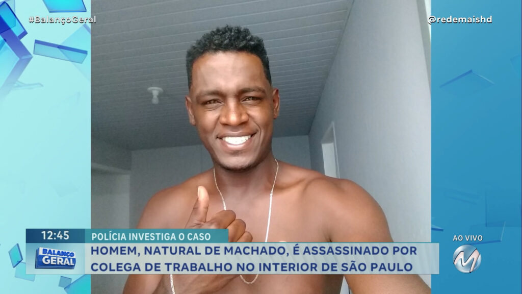 MINEIRO É ASSASSINADO POR COLEGA DE TRABALHO NO INTERIOR DE SÃO PAULO