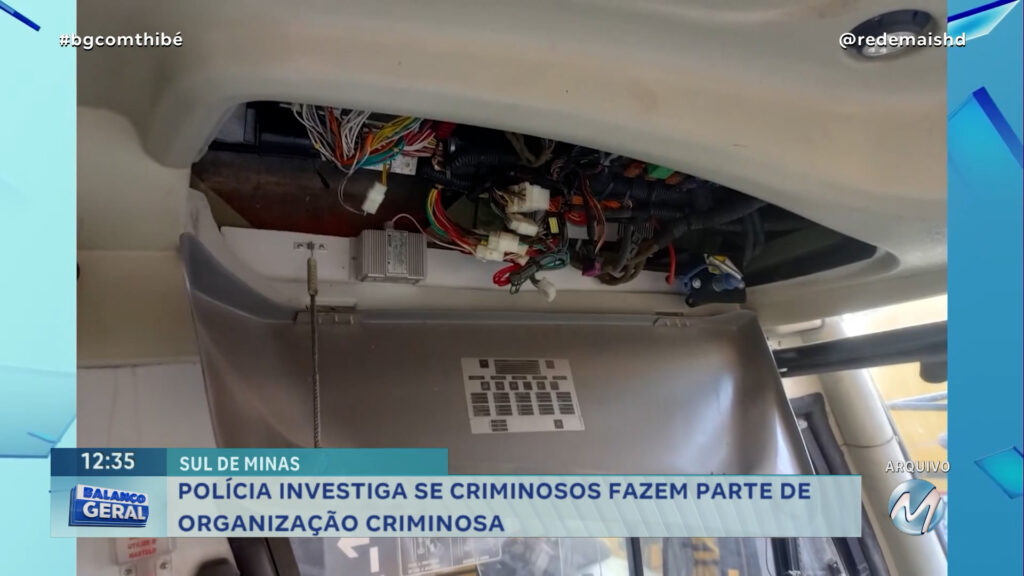 CRIMINOSOS INVADEM GARAGEM E FURTAM PAINÉIS DE ÔNIBUS ESCOLARES