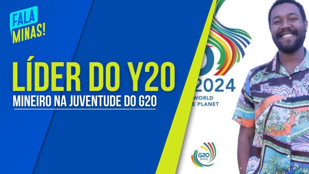 YOUTH20’: MINEIRO É ESCOLHIDO PARA LIDERAR GRUPO DA JUVENTUDE DO G20