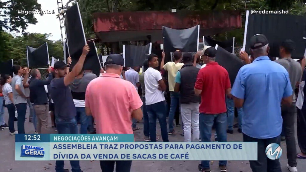 ASSEMBLEIA TRAZ PROPOSTAS PARA PAGAMENTO DE DÍVIDA DA VENDA DE SACAS DE CAFÉ