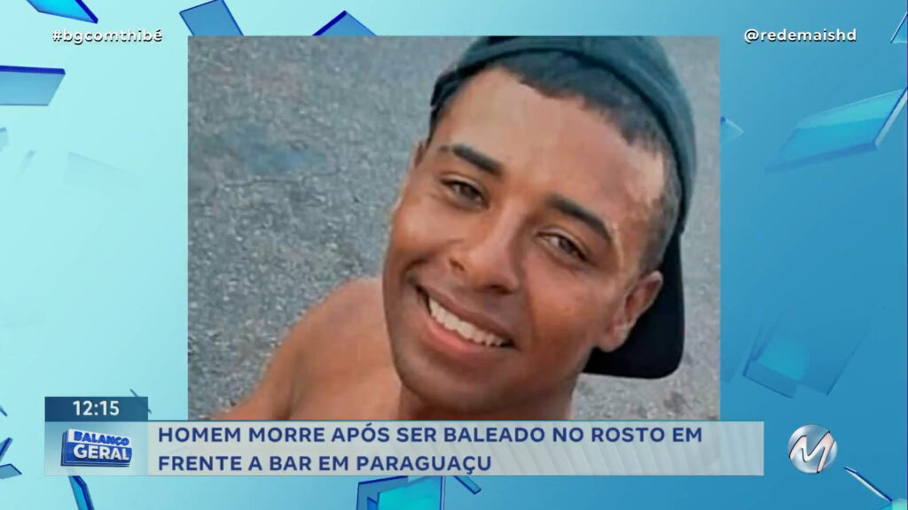 HOMEM MORRE AO SER BALEADO EM PARAGUAÇU