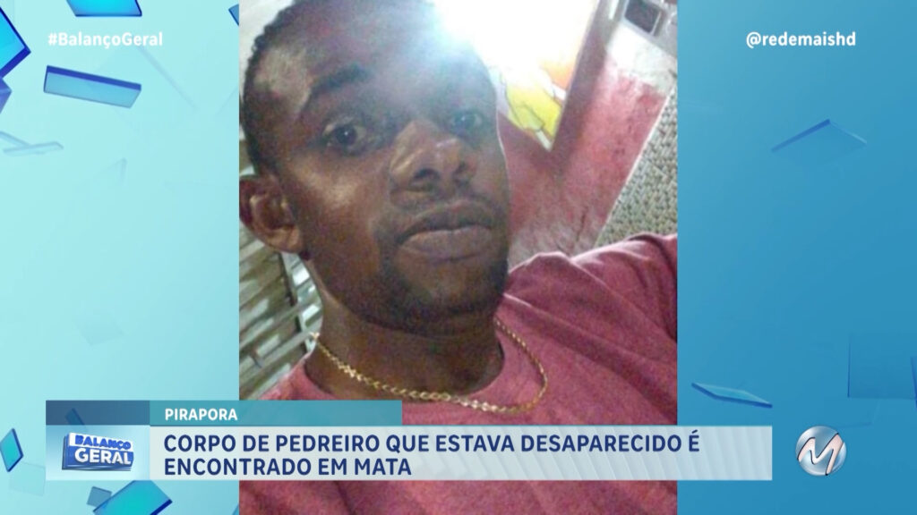 CORPO DE PEDREIRO QUE ESTAVA DESAPARECIDO É ENCONTRADO CARBONIZADO