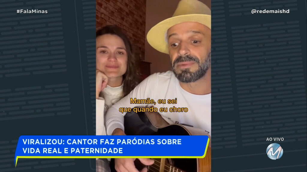 VIRALIZOU: CANTOR FAZ PARÓDIAS SOBRE VIDA REAL E PATERNIDADE