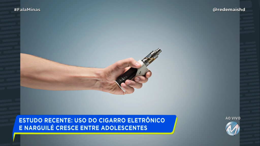 USO DO CIGARRO ELETRÔNICO E NARGUILÉ CRESCE ENTRE ADOLESCENTES