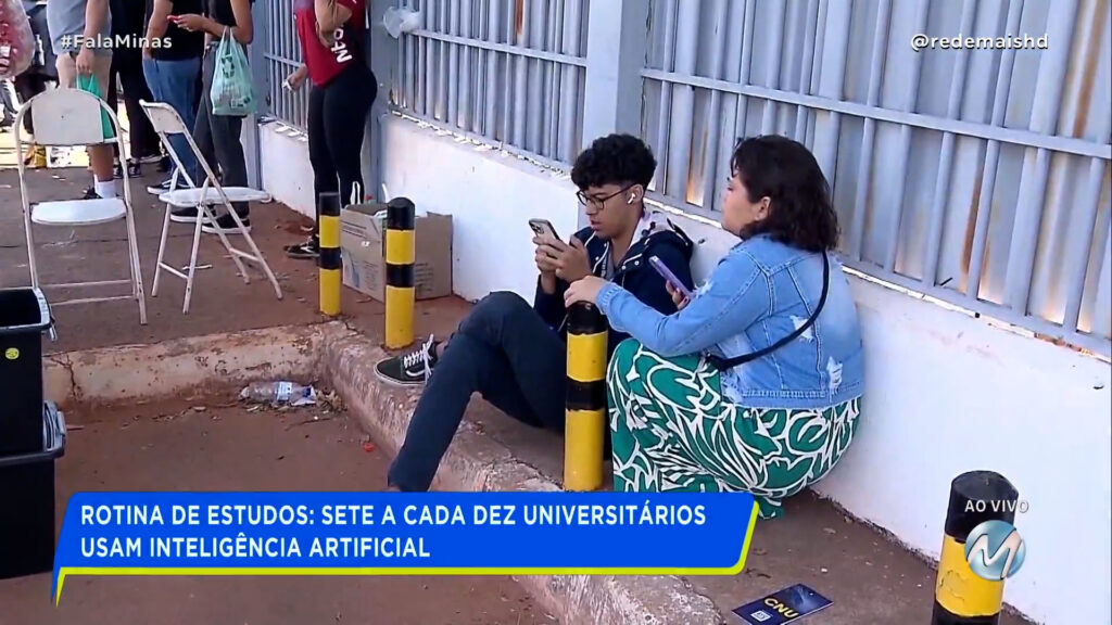 ROTINA DE ESTUDOS: SETE A CADA DEZ UNIVERSITÁRIOS USAM INTELIGÊNCIA ARTIFICIAL