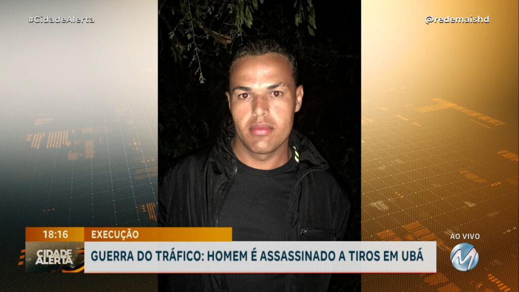 TIROS NA NOITE: UM MORRE E DOIS SÃO BALEADOS DURANTE TIROTEIO EM UBÁ