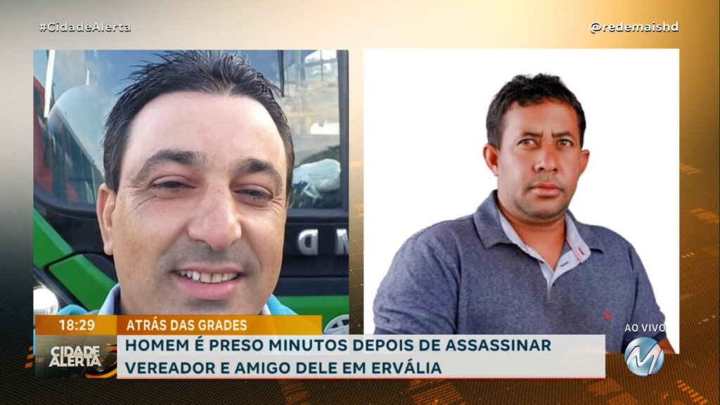 CRIME BÁRBARO: MOTORISTA E VEREADOR SÃO ASSASSINADOS DENTRO DE CASA EM ERVÁLIA