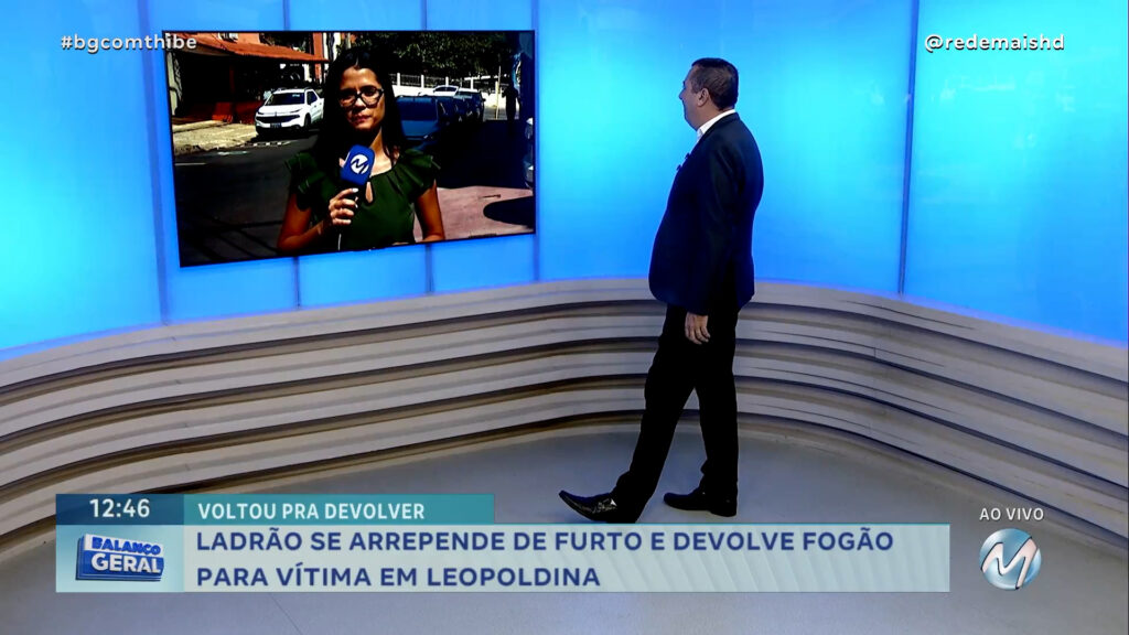 LADRÃO SE ARREPENDE DE FURTO E DEVOLVE FOGÃO PARA VÍTIMA EM LEOPOLDINA