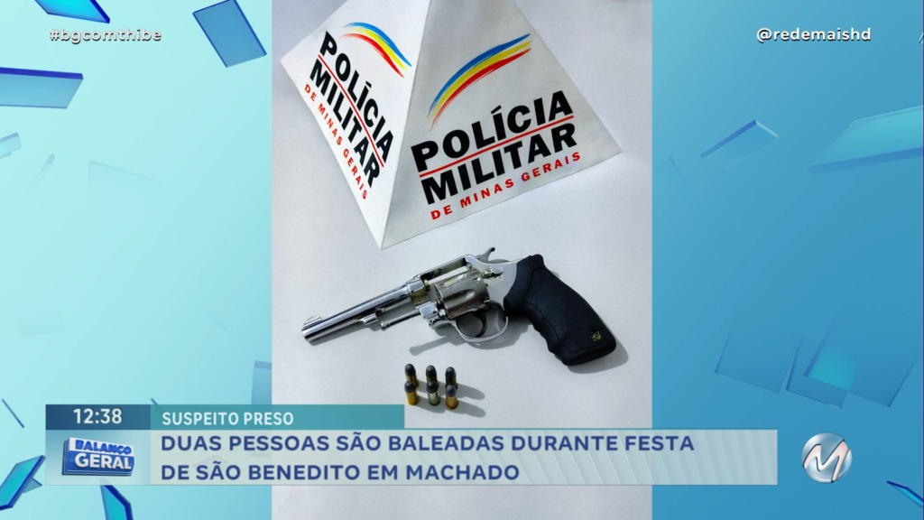 POLÍCIA MILITAR ATENDE DUAS OCORRÊNCIAS COM ARMA DE FOGO DURANTE FESTA