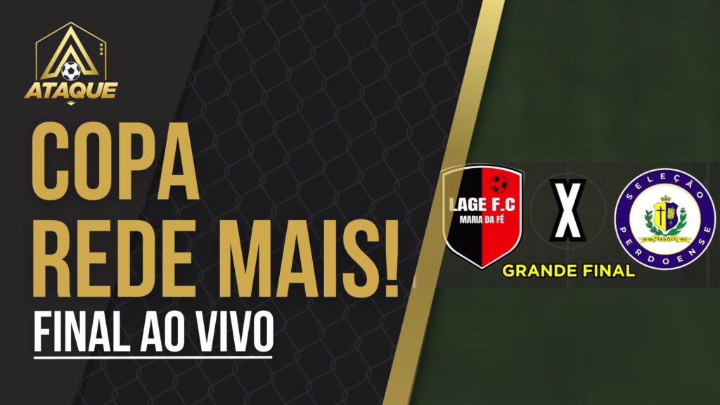 FINAL DA COPA REDE MAIS! AO VIVO NO NOSSO YOUTUBE