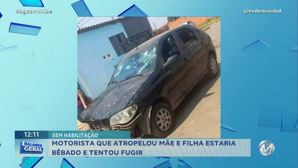 POUSO ALEGRE: MÃE E FILHA SÃO ATROPELADAS POR CARRO QUE INVADIU GARAGEM