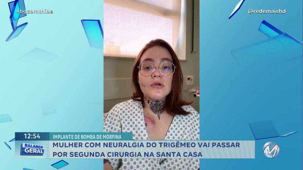 MULHER COM NEURALGIA DO TRIGÊMEO VAI PASSAR POR SEGUNDA CIRURGIA NA SANTA CASA DE ALFENAS